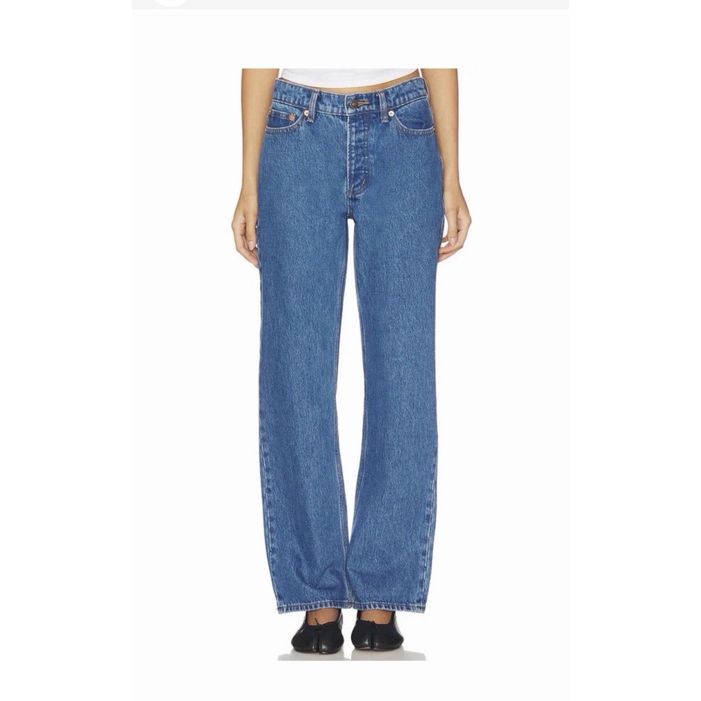 Rolla's Jeans Women's Sz 25 90's Boyfriend Relaxed Regular Leg Button Fly #X11-1